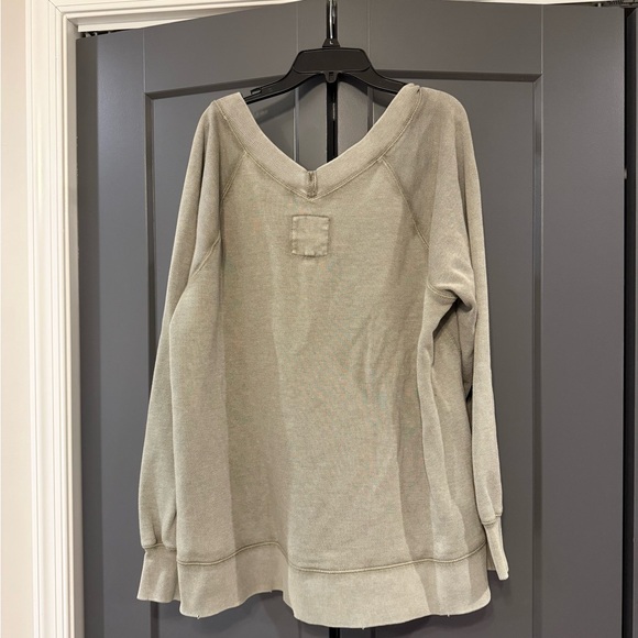Aerie Olive Green Sweatshirt - Picture 3 of 3
